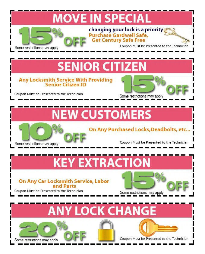 Paterson Expert Locksmith, Paterson, NJ 973-601-2510 - coupon-image